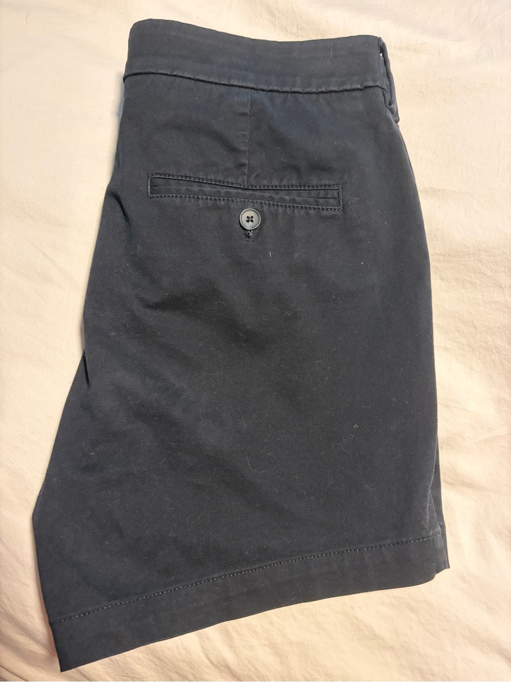 Express Men's Black Flat-Front Shorts